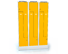Cloakroom locker Z-shaped doors ALDOP 1920 x 1200 x 500